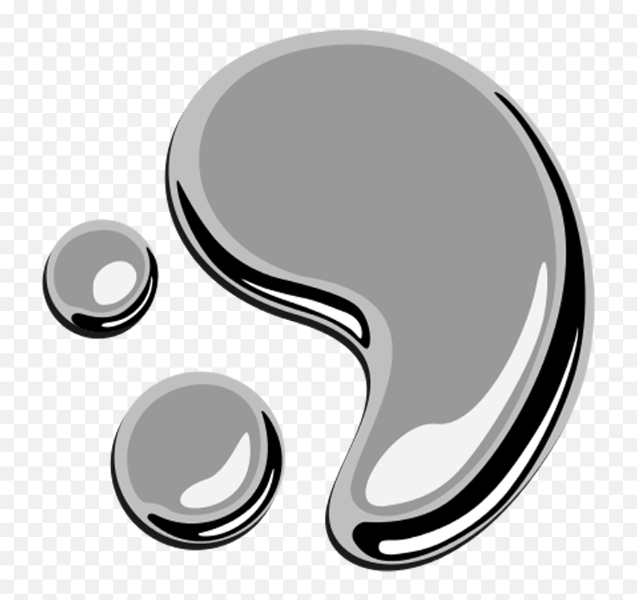Silver Liquid Mercury - Mercurial Icon Emoji,Liquid Png