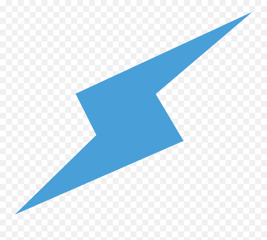 Screwattack Blue Bolt - Blue Lightning Bolt Png Emoji,Lightning Bolt Png