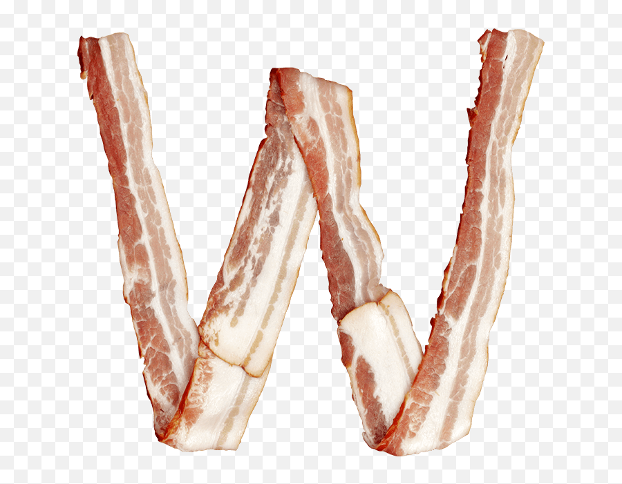 Bacon Font - Bacon Letter Emoji,Bacon Transparent Background