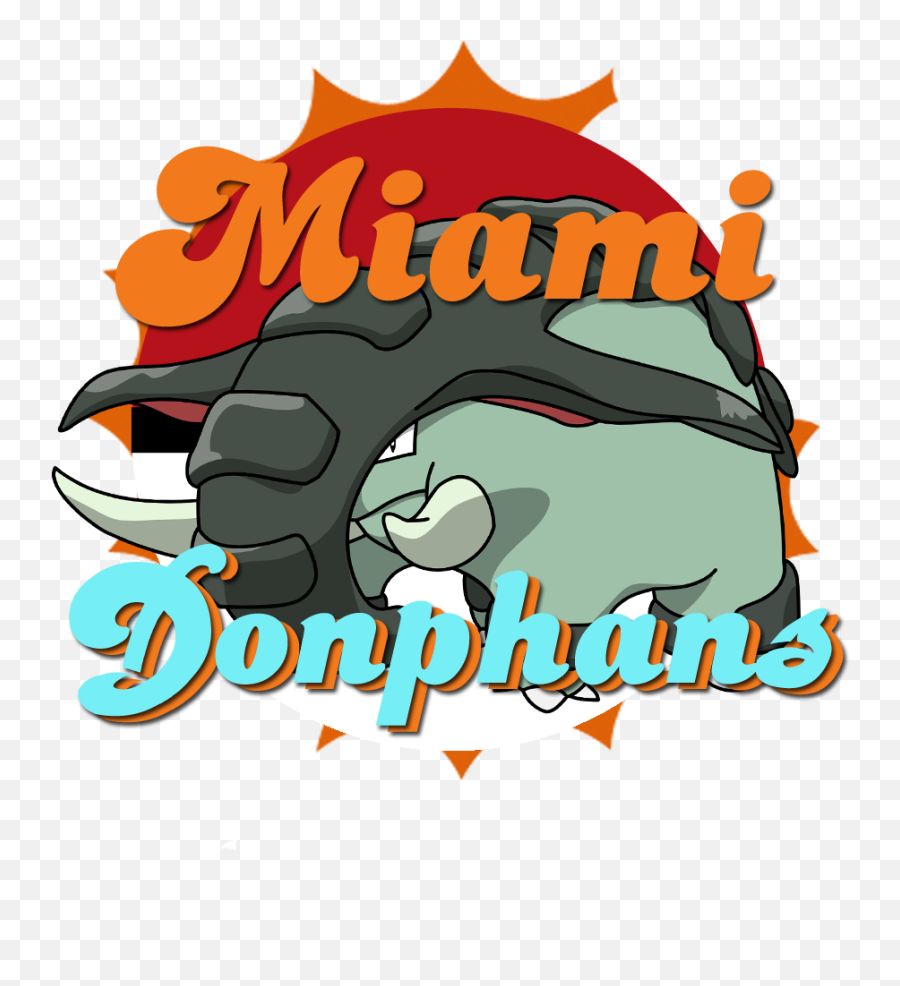 Miami Donphans U2013 National Pokemon League - Language Emoji,Pokemon League Logo