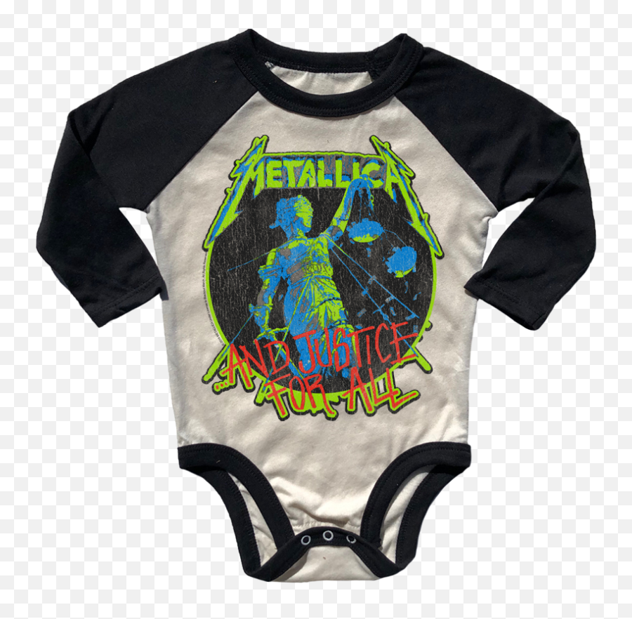 Metallica Justice Snaptee - Infant Bodysuit Emoji,Metallica Png