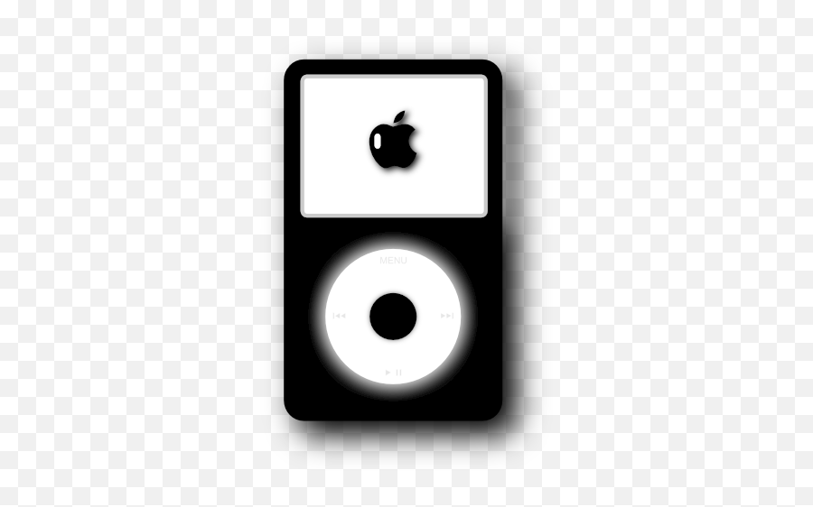 Black Apple Ipod Icon Png Transparent Emoji,Ipod Png