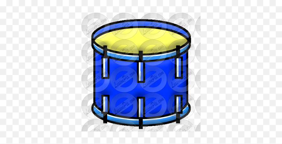 Drum Picture For Classroom Therapy Use - Great Drum Clipart Cylinder Emoji,Drum Clipart