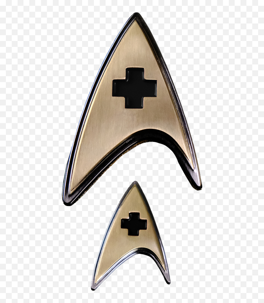 Enterprise Medical Badge And Pin Set From Quantum Mechanix Emoji,Star Trek Enterprise Logo