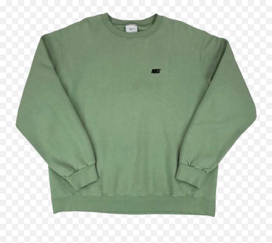 Download Vintage Nike Crewneck Sweatshirt Green - Sweater Emoji,Sweater Png