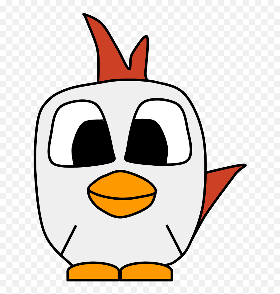 Chicken Big Eyes Cartoon Animal Full Size Png Download Emoji,Big Eyes Png