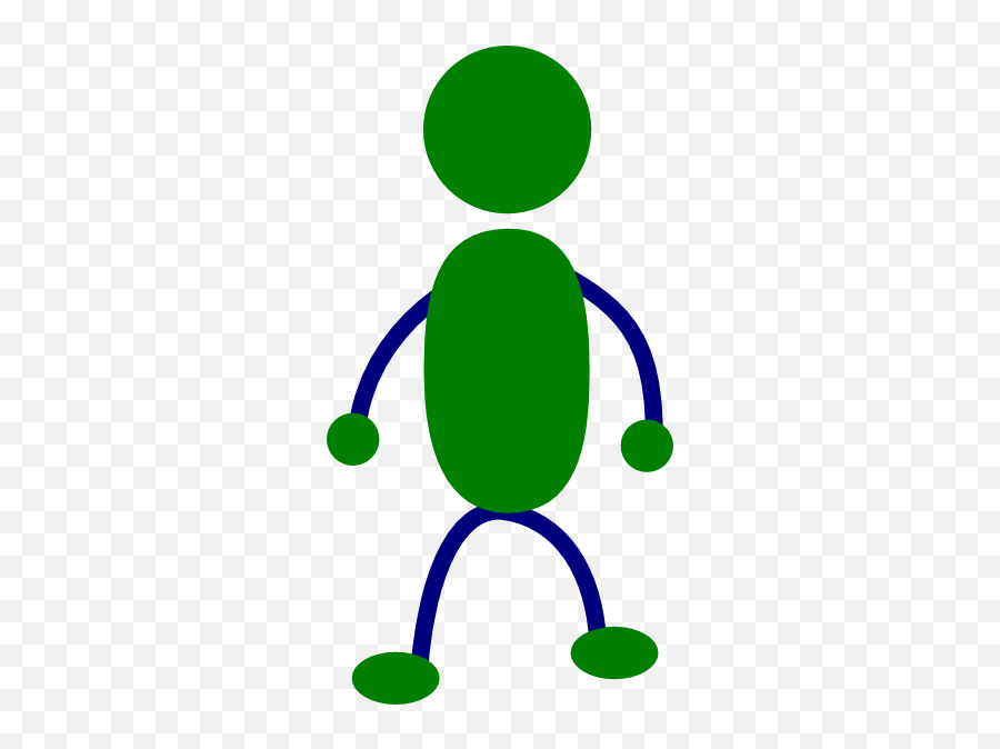 Standing Stick Man Clip Art At Clkercom - Vector Clip Art Emoji,Man Standing Silhouette Png