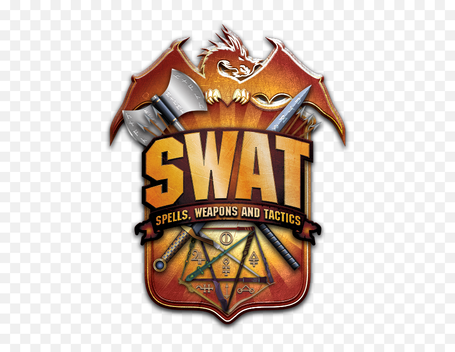 Spells Weapons Tactics - Language Emoji,Swat Logo