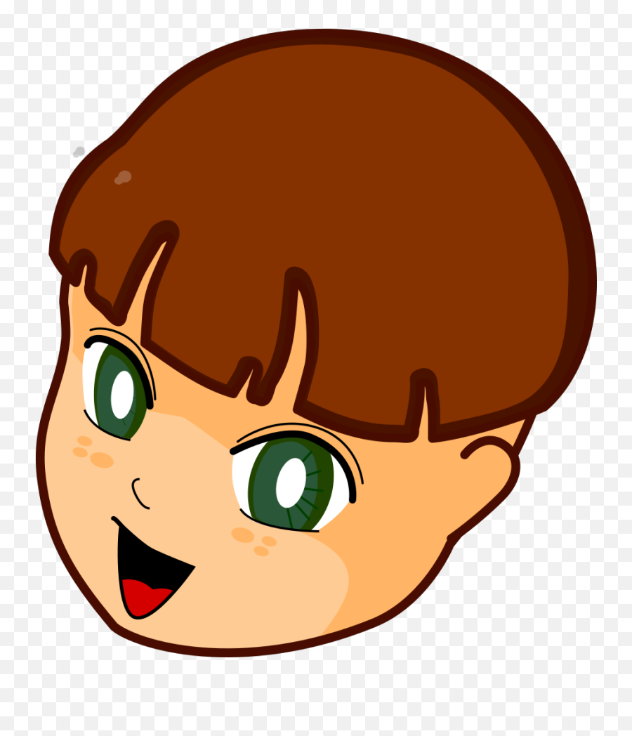 Anime Boy Png Svg Clip Art For Web - Download Clip Art Png Boy Green Eyes Clipart Emoji,Anime Clipart