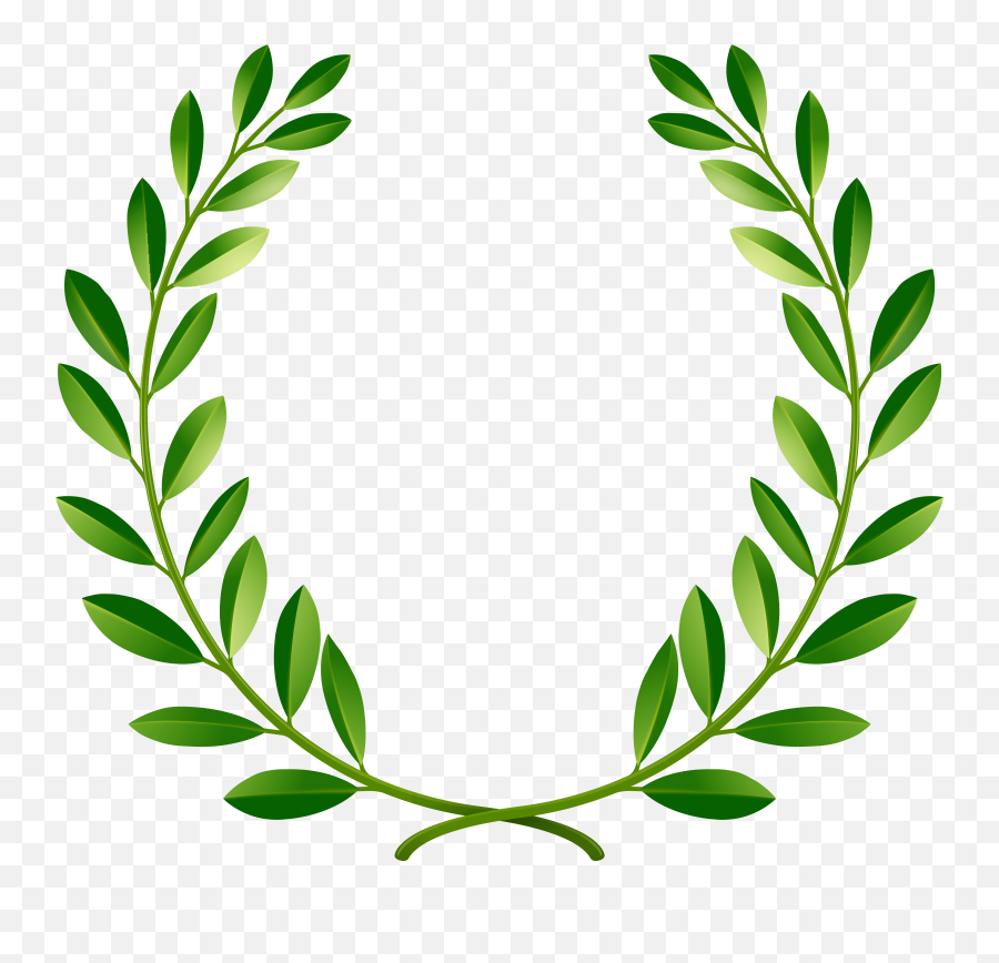 Greenpeace Olive Branch - Green Laurel Wreath Png Clipart Logo Laurel Leaves Png Emoji,Greenpeace Logo