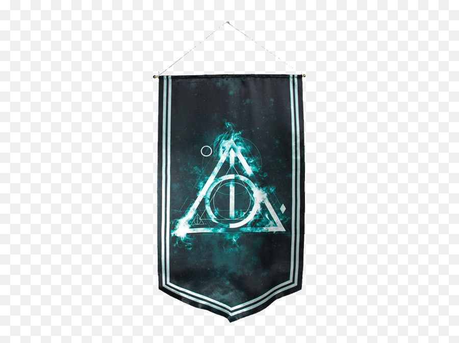 Harry Potter The Deathly Hallows Png - Harry Potter Teal Background Emoji,Deathly Hallows Png
