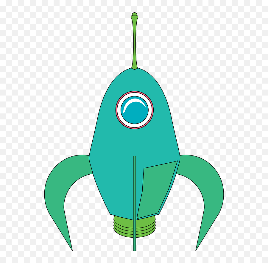Futuristic Rocket Clipart Free Download Transparent Png - Transparent Futuristic Clipart Emoji,Rocket Clipart