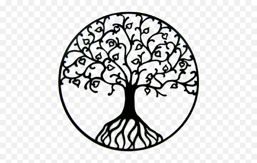 Tree Of Life Oak Clip Art - Public Domain Tree Of Life Free Emoji,Tree Of Life Clipart