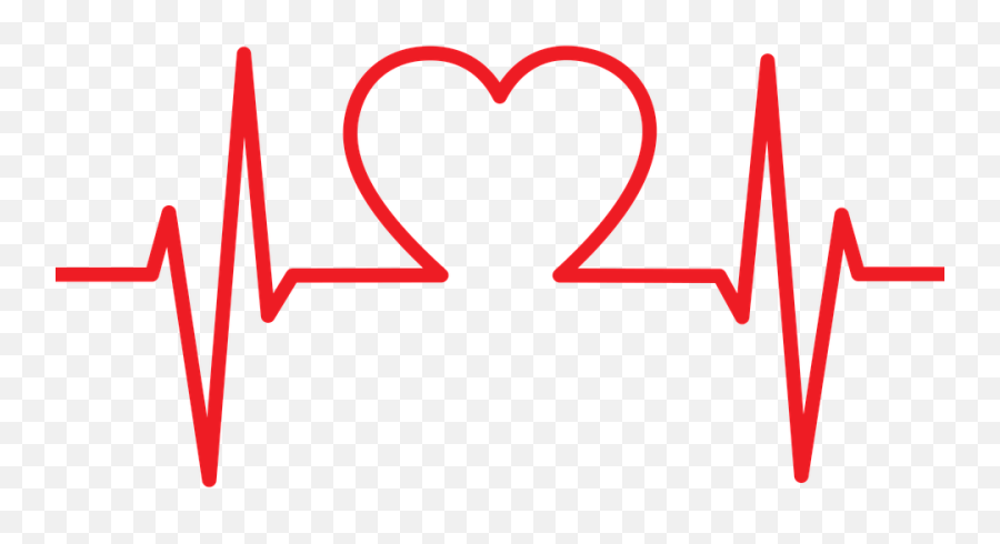 Heartbeat Clipart - Heart Png Emoji,Heartbeat Line Png