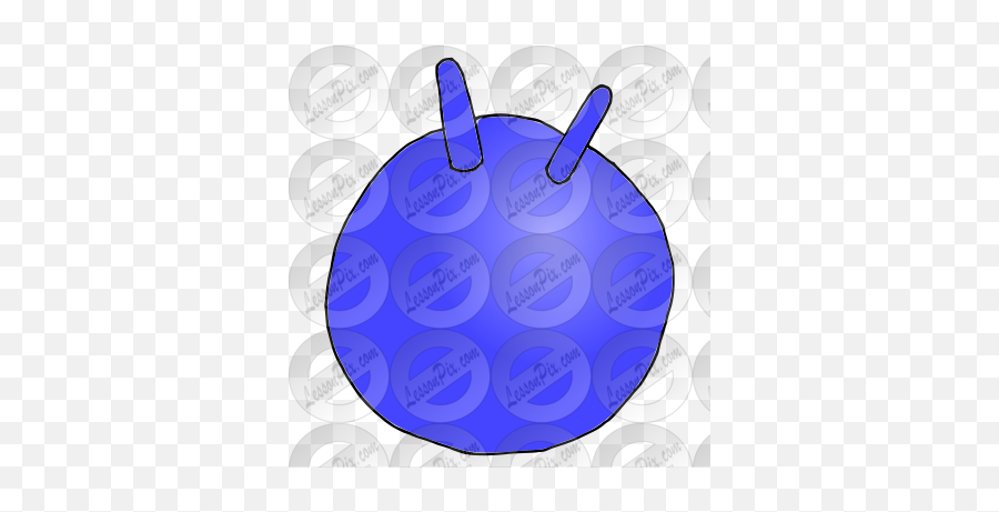 Hop Ball Picture For Classroom Therapy Use - Great Hop Dot Emoji,Hop Clipart