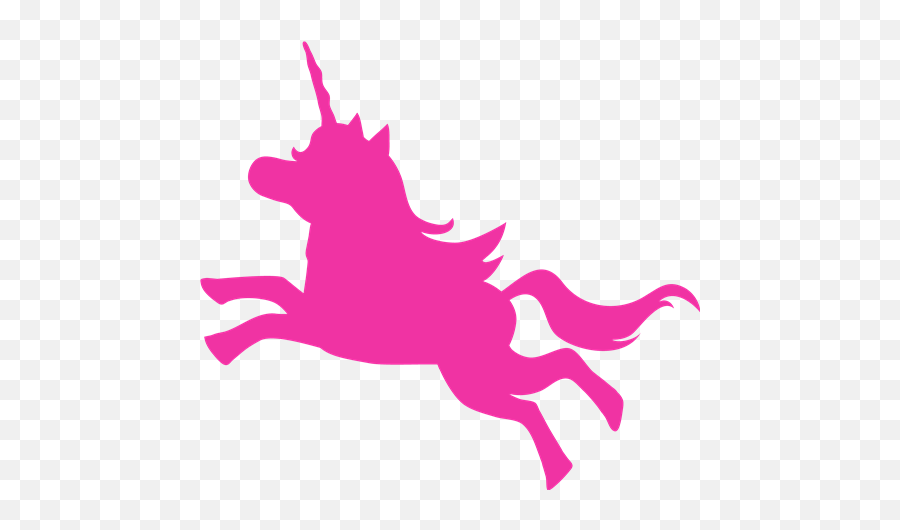 Prancing Unicorn Silhouette Svg File - Unicorn Emoji,Unicorn Silhouette Png