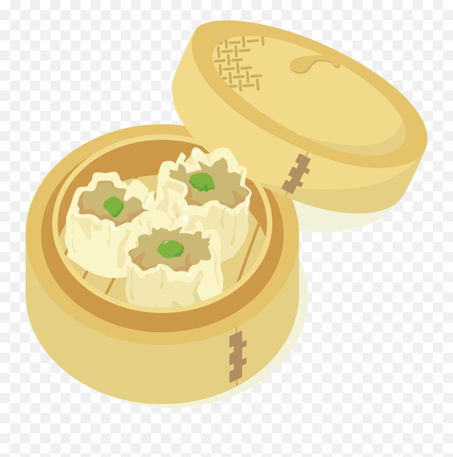Shumai Chinese Dumpling Clipart Free Download Transparent Emoji,Chinese Food Clipart