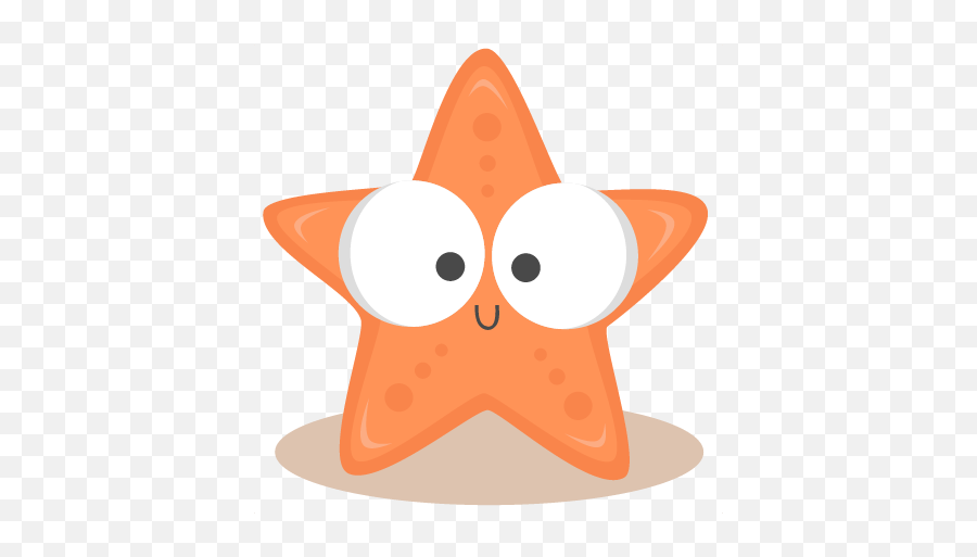 Cute Starfish Png Photo - Cute Starfish Cartoon Png Emoji,Starfish Png