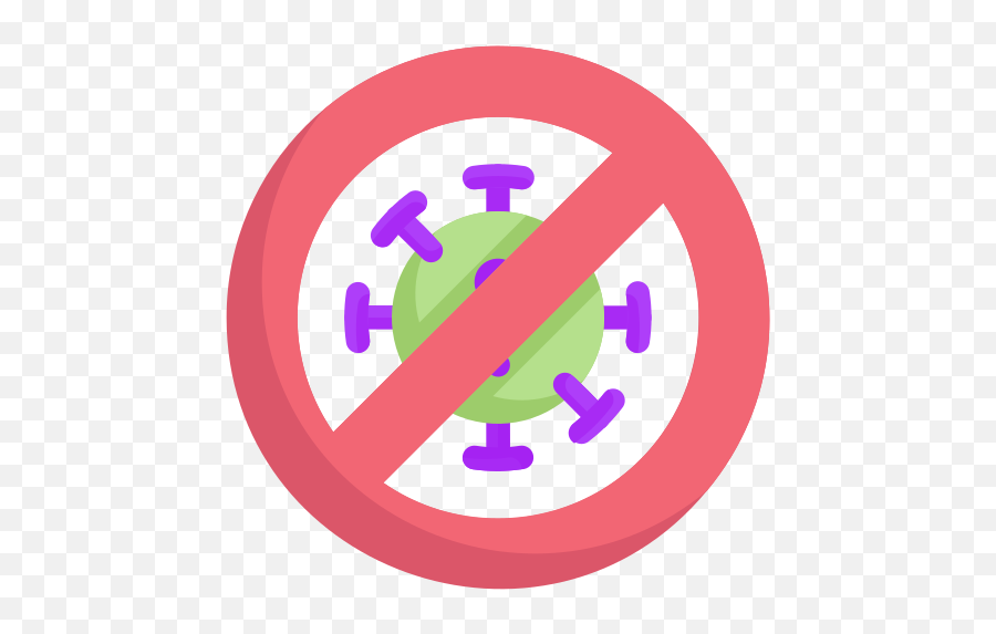 Banned Virus Coronavirus Free Icon Of - Virus Protection Logo Png Emoji,Prohibido Png