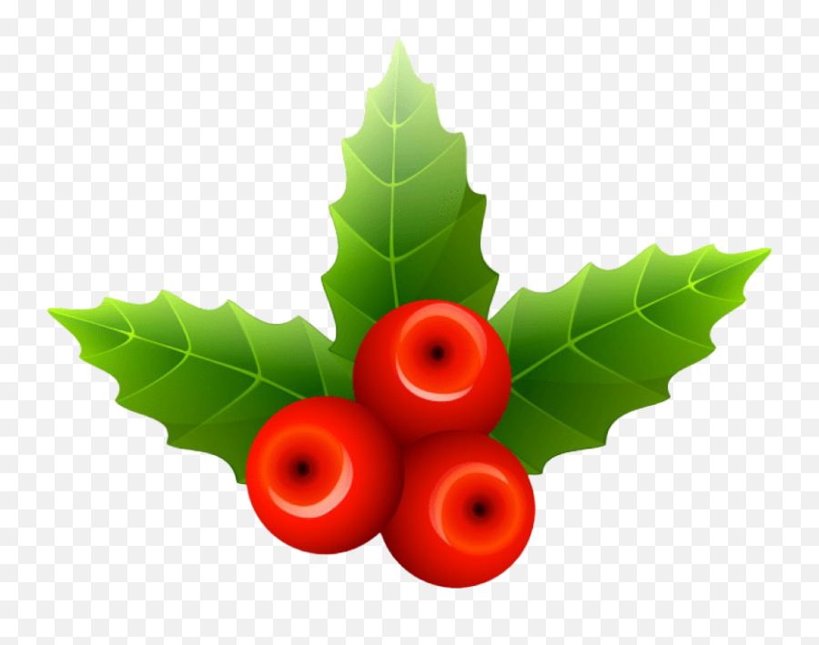 Mistletoe Png Clip Art Image - Christmas Holly Mistletoe Png Emoji,Mistletoe Clipart