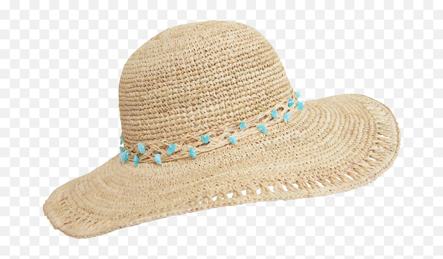 Raffia Hat Png Transparent Image - Transparent Background Summer Hat Png Emoji,Hat Png
