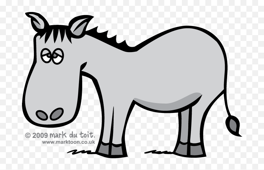 Donkey Cartoon Clip Art N7 Free Image - Old Donkey Clipart Emoji,Donkey Clipart