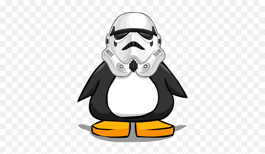 Stroomtrooper Helmet In Player Card - Club Penguin Ninja Emoji,Stormtrooper Helmet Clipart