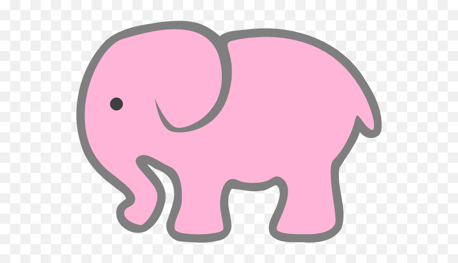 Download Hd Elephant Clipart Baby Shower - Girl Birth Animal Figure Emoji,Baby Elephant Clipart