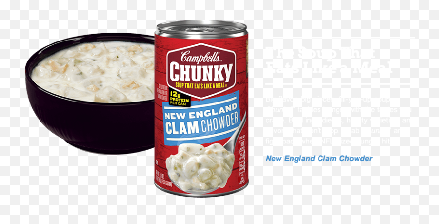 Download Clam Chowder Clam Chowder - Campbellu0027s Soup At Hand Emoji,Campbell's Soup Logo