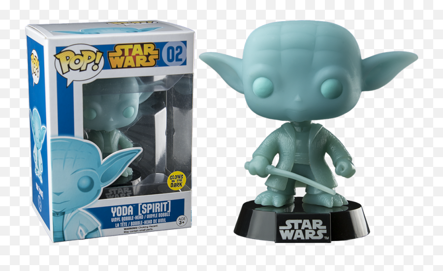 Star Wars - Yoda Spirit Glow In The Dark 02 Funko Pop Emoji,Yoda Head Png