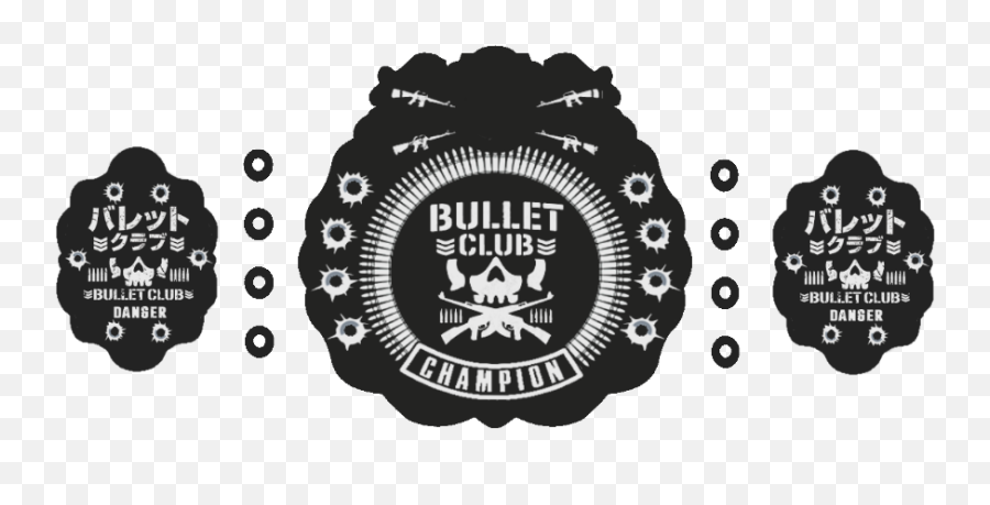 Custom Bullet Club Chapionship Set - Bullet Club Emoji,Bullet Club Logo