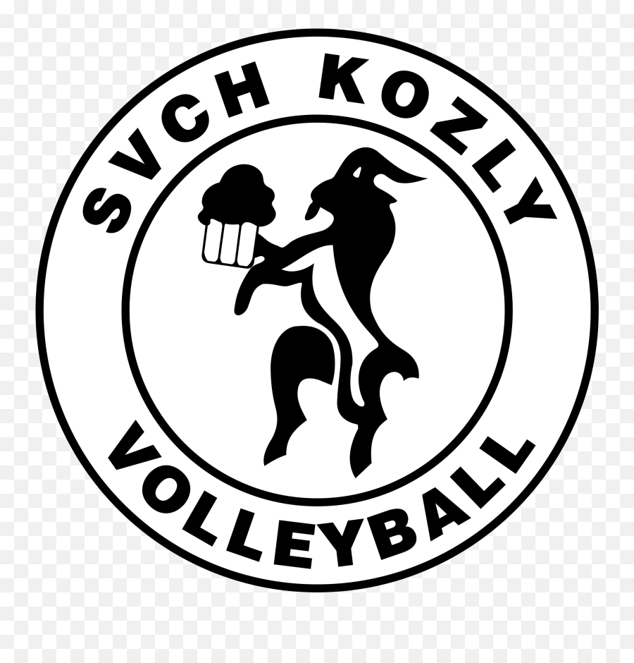Svch Kozly Volleyball Logo Png - Volleyball Emoji,Volleyball Logo