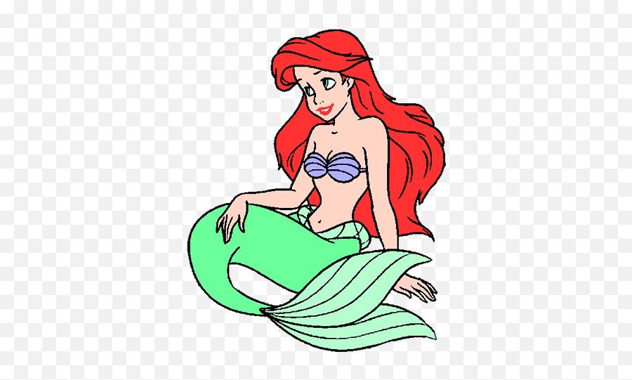 Ariel Clipart From Disneys The Little - Clipart Ariel Little Mermaid Emoji,Little Mermaid Clipart