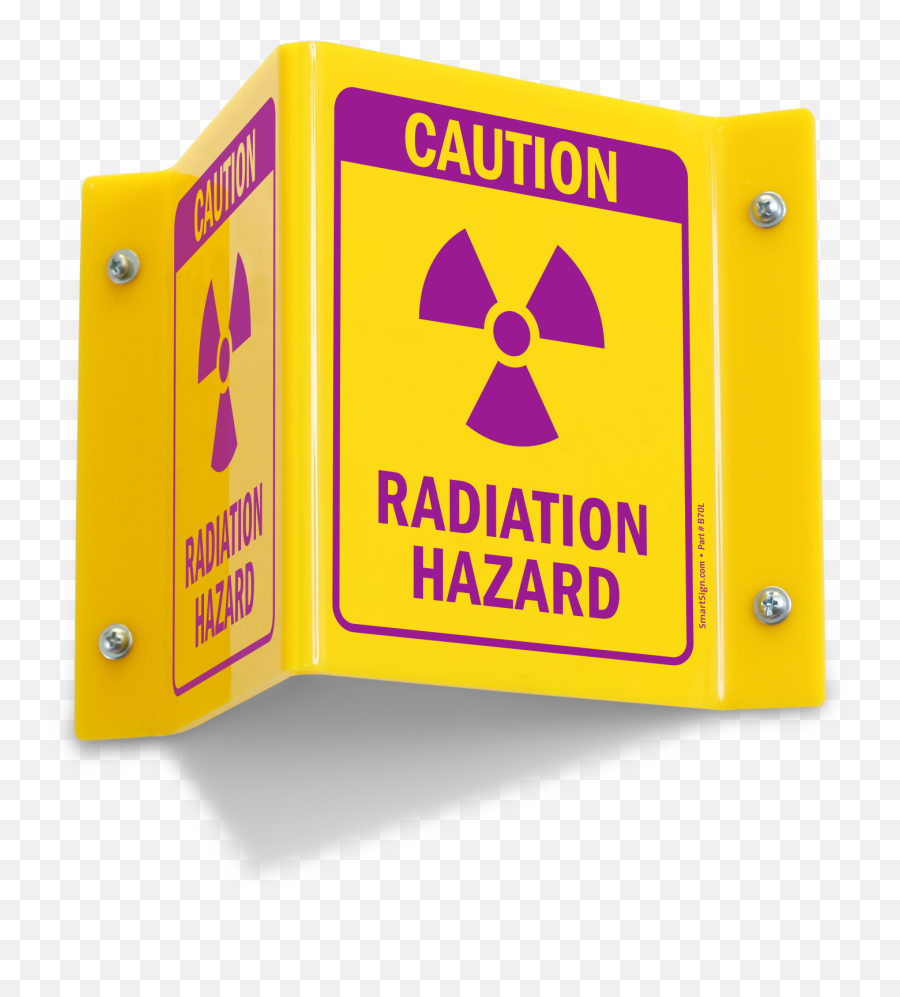 Projecting Caution Radiation Hazard - Language Emoji,Hazard Logo