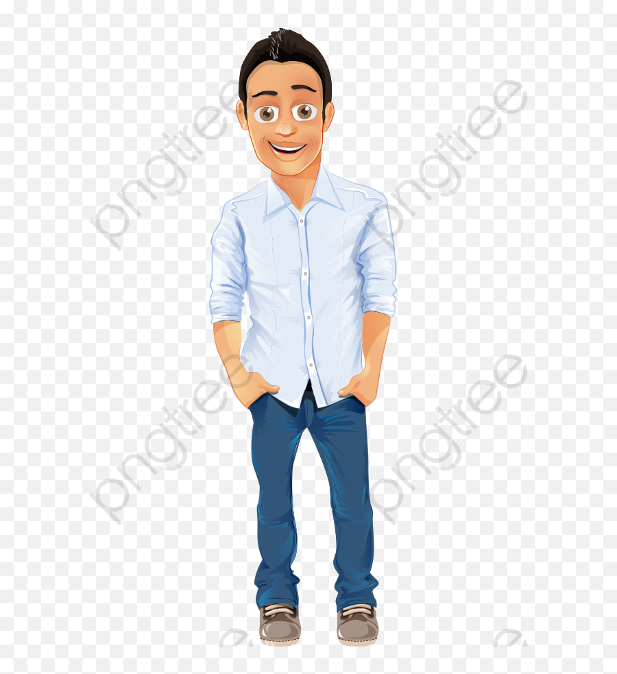 Cartoon Male Png - Cartoon Body Without Head Png For Boy Emoji,Character Clipart