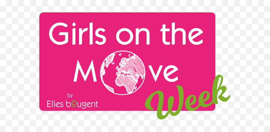 Show Your Job - Girls On The Move Logo Emoji,Elles Logo
