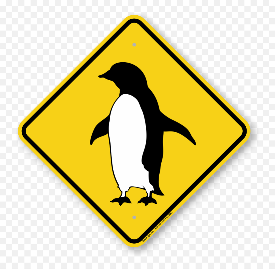 Penguins Clipart Walking - Penguin Signs Transparent Penguin Sign Emoji,Penguins Clipart