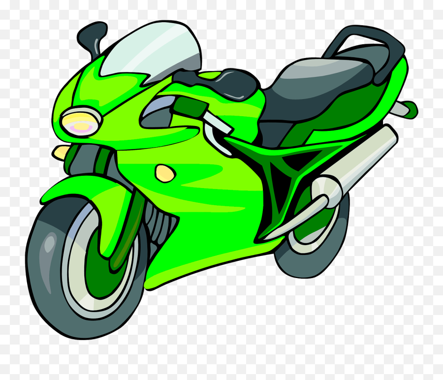 Motorcycle Clip Art Images Black And - Motorcycle Clipart Emoji,Motorcycle Clipart