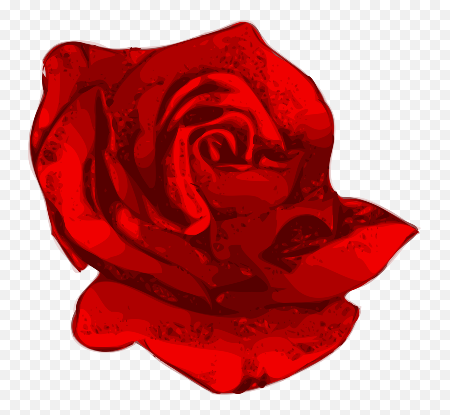 Flower Red - Free Vector Graphic On Pixabay Rose No Stem Transparent Emoji,Red Flower Png