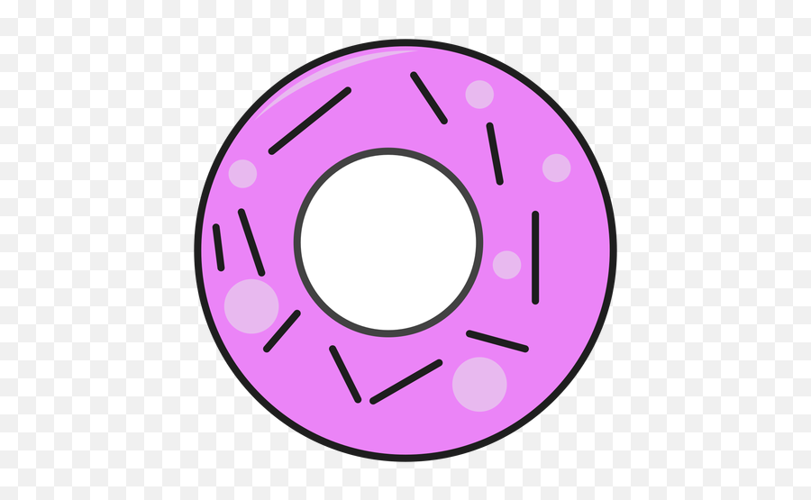 Stroke Bakery Donut - Transparent Png U0026 Svg Vector File Dot Emoji,Donut Transparent