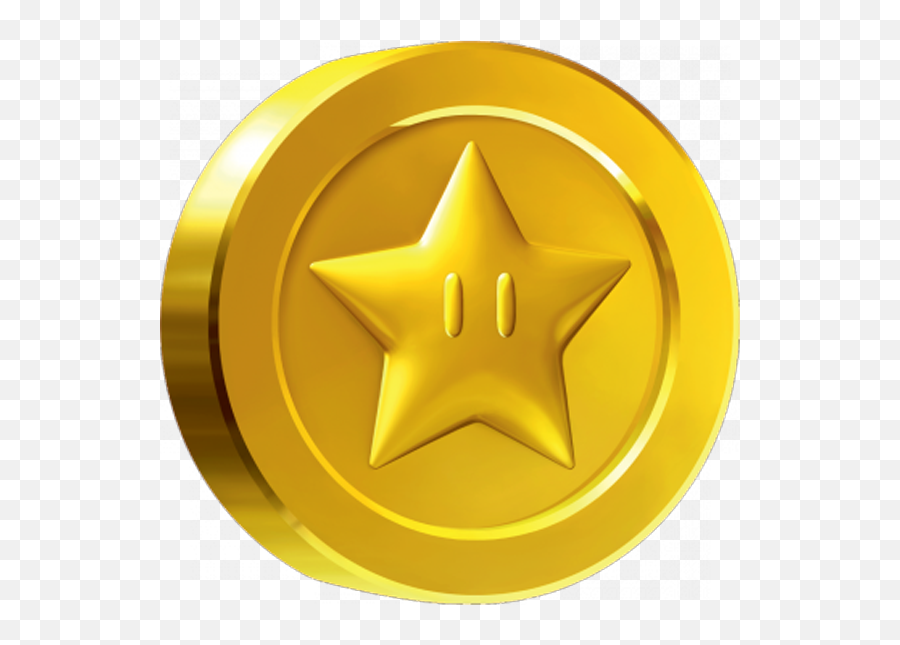 Mario Coins Png For Kids - Mario Star Coin Png Emoji,Mario Coin Png