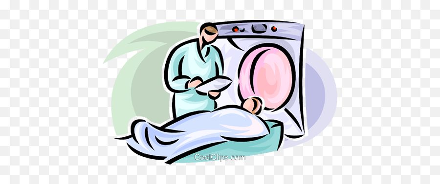 Patient Talking To A Doctor Before Mri Emoji,Mri Clipart