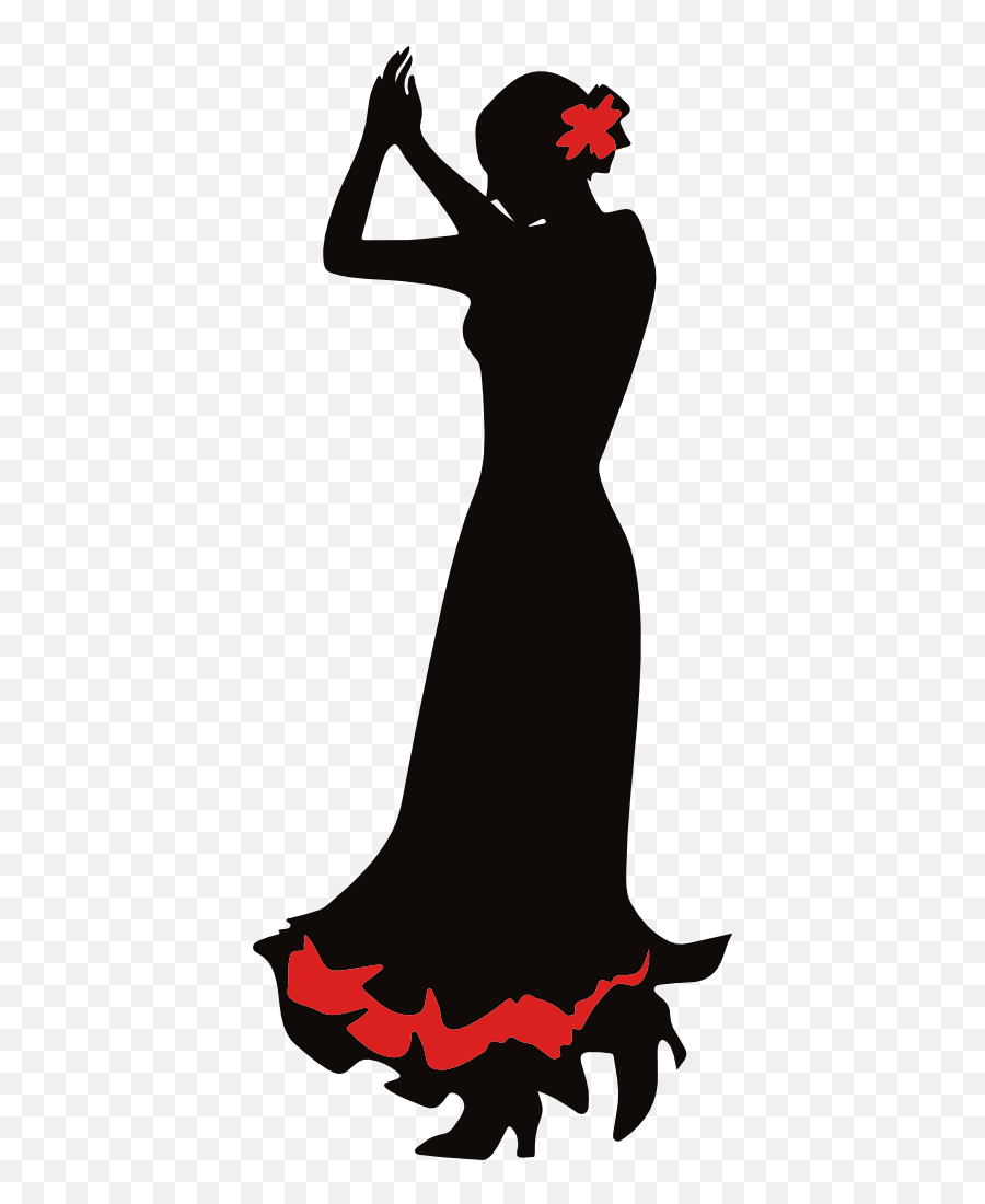 Gate Clipart Fance - Spanish Dancer Transparent Background Emoji,Tap Shoes Clipart