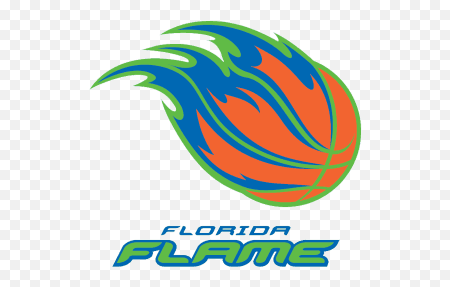 Florida Flame Primary Logo - Nba Gatorade League Gleague Florida Flame Logo Emoji,Flame Logo