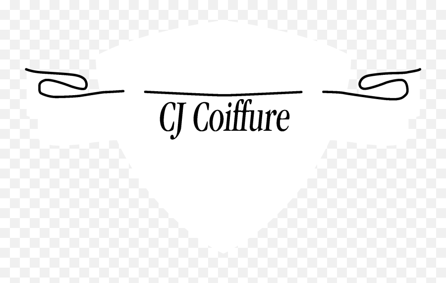Cj Coiffure Logo Black And White Full Size Png Download Emoji,Cj Logo