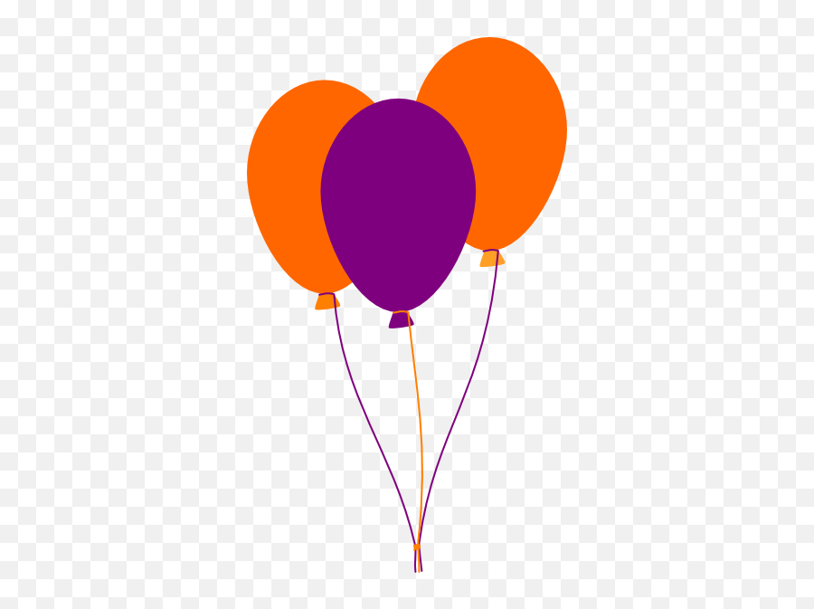 Clemson Balloons Clip Art At Clkercom - Vector Clip Art Emoji,Clemson Png