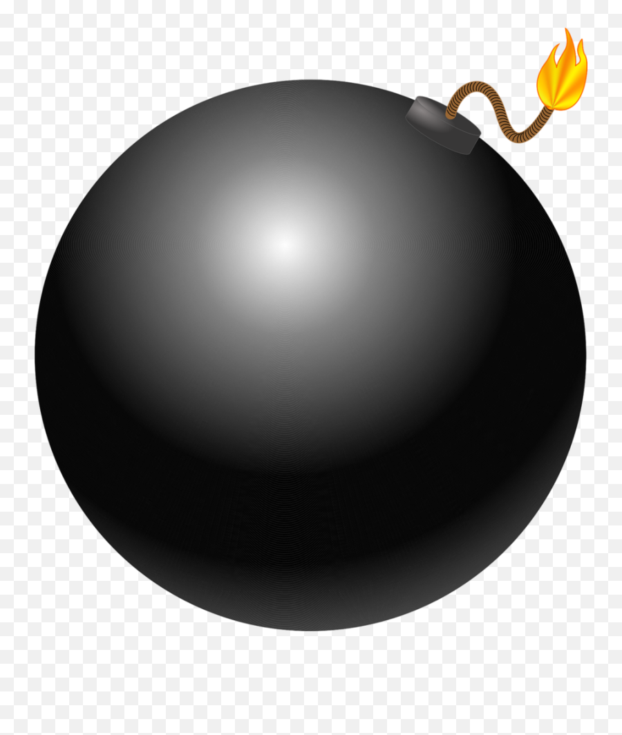 Bomb Clipart Free Download Transparent Png Creazilla Emoji,Explosion Clipart Black And White