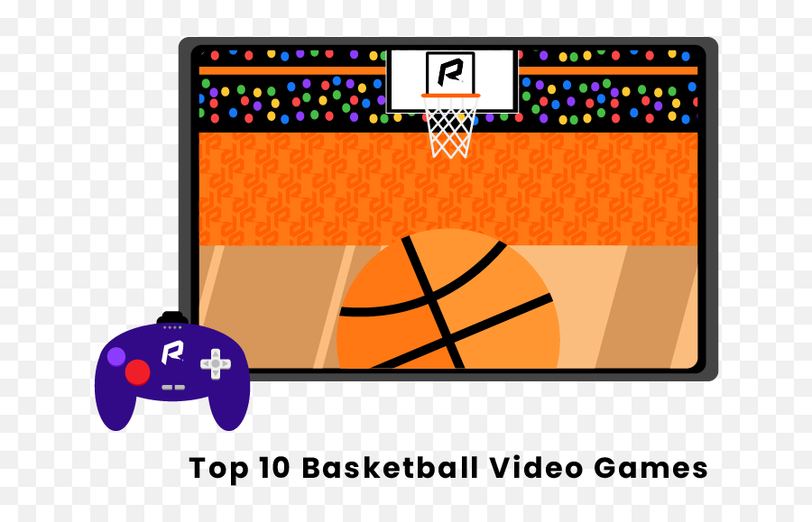 Top 10 Basketball Video Games Emoji,Video Games Png