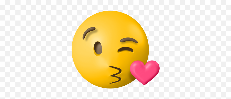 3d Emoji U2014 Premium Quality Illustrations,Kissing Emoji Png