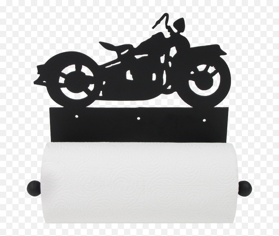 Download Biker Vintage Paper Towel Holder - Motorcycle Emoji,Vintage Paper Png